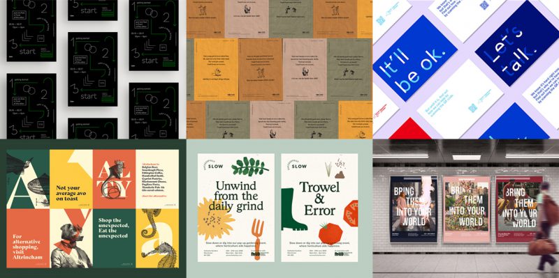 15 Graphic Design Campaign Examples Created by Students