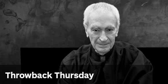 Thumbnail for: Quick Design History: Massimo Vignelli #ThrowbackThursday