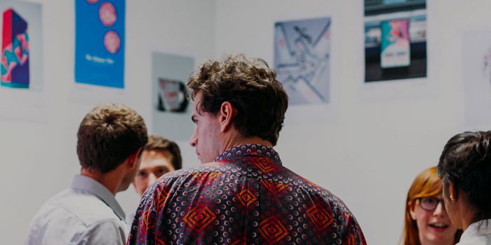 Students pursuing a graphic design career