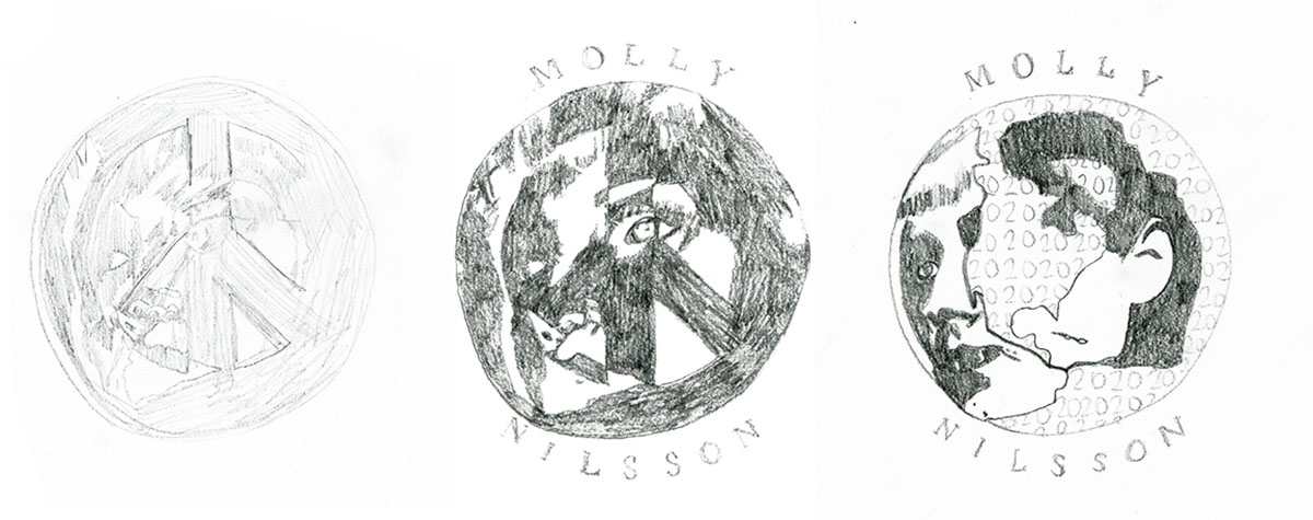 Sketches for Molly Nilsson's Concept
