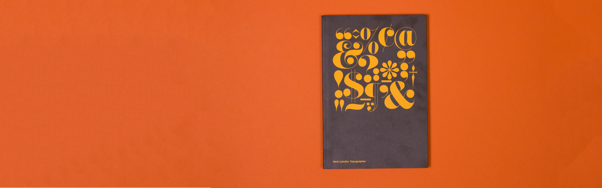 Thumbnail for: Shillington Book Club: Herb Lubalin Typographer by Unit Editions