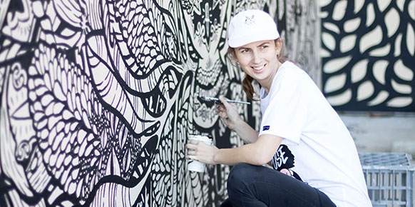Thumbnail for: Interview with Sophia Mary Mac—Illustrator, Muralist and Digital Product Designer
