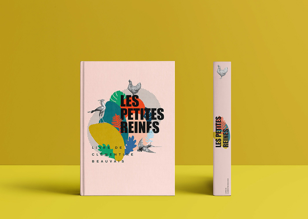 Book cover design for Les Petites Reines by Aurore Laga