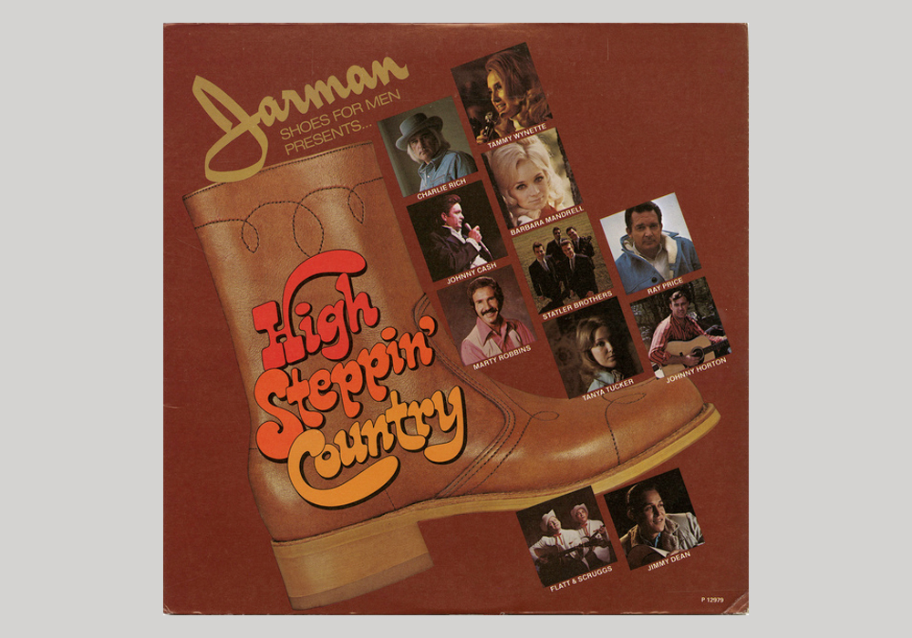 High Steppin' Country record cover (USA, 1975)