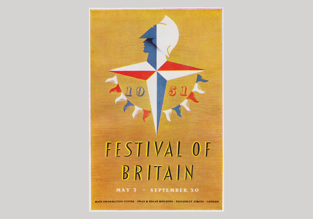 Festival of Britain poster (UK, 1951)
