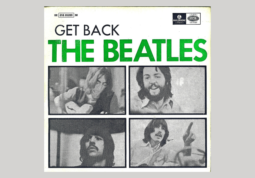 Get Back EP—The Beatles Album Cover (Portugal, 1969)
