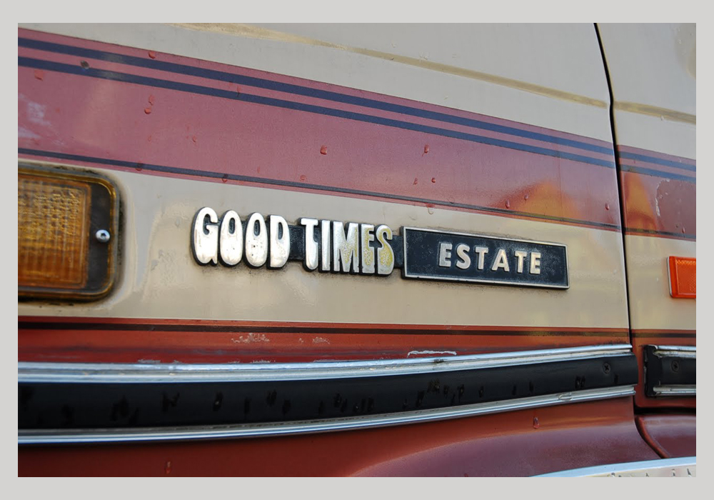 Chevrolet "Good Times Estate" Van bumper (USA, 1983)