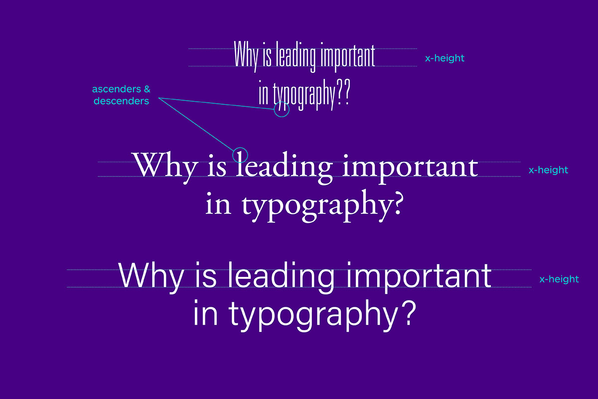 What is Leading in Typography? (Definition Examples)