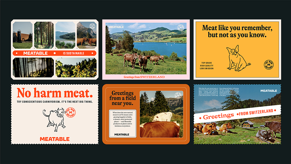 Graphic Design Trends: Koto's Identity for Meatable