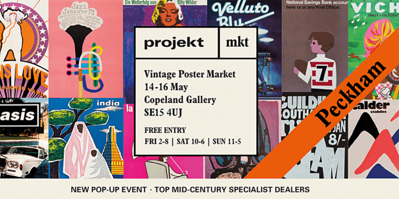 Projekt Mkt: Vintage Poster Market - Shillington Design Blog