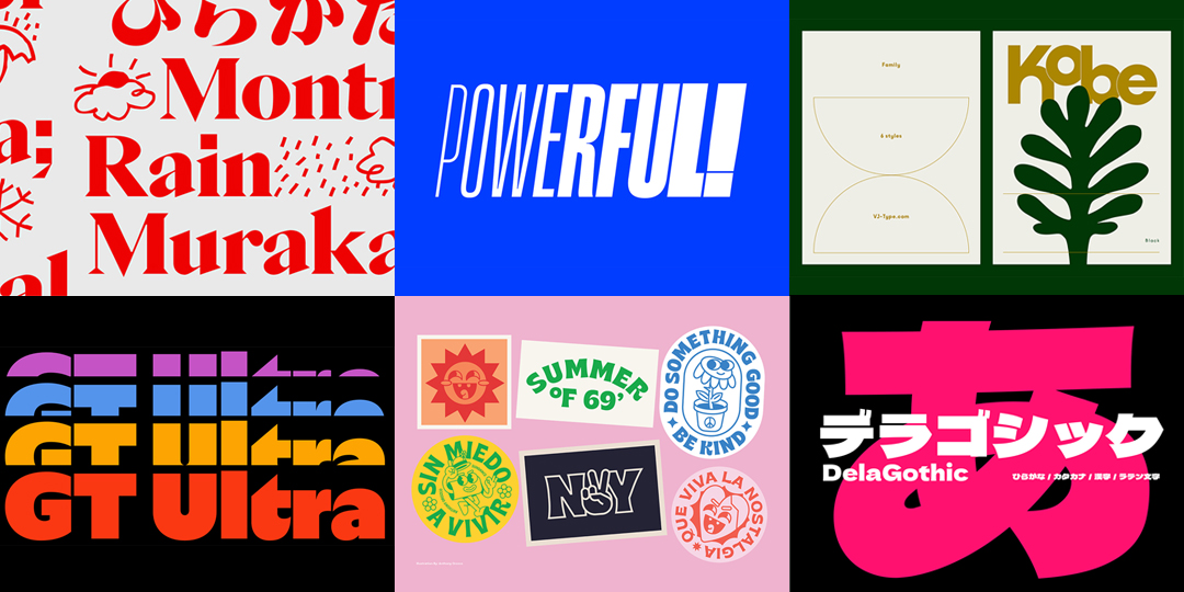 fattige Postbud sav The 20 Best Graphic Design Fonts That'll be Popular in 2022